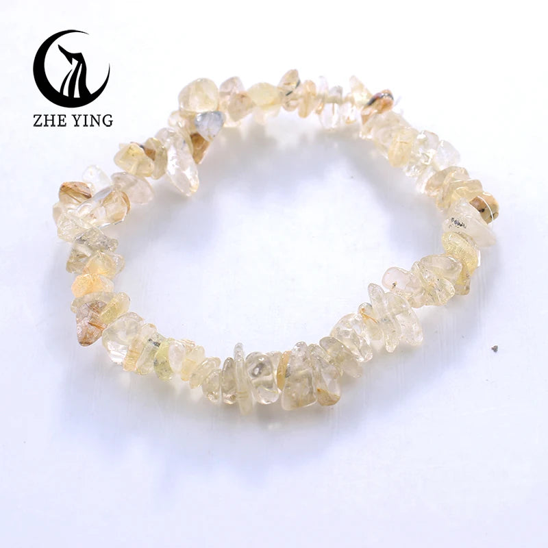 Zhe Ying Malachit-Stein-Perlen-Armband, 5–8 mm, kleiner natürlicher Edelstein, Stretch-Armband für Damen, modisch, günstiger Schmuck, Geschenk