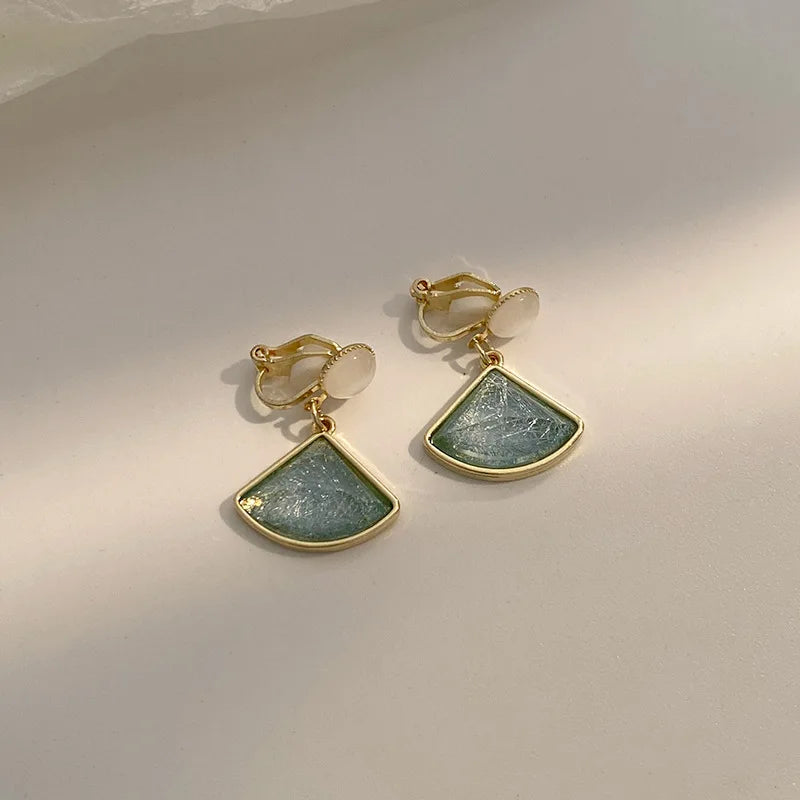Sommer energetische Mädchen frische Ohrclip ohne Ohrloch Ohrringe neue trend ige koreanische High-End-und vielseitige Ohr zubehör