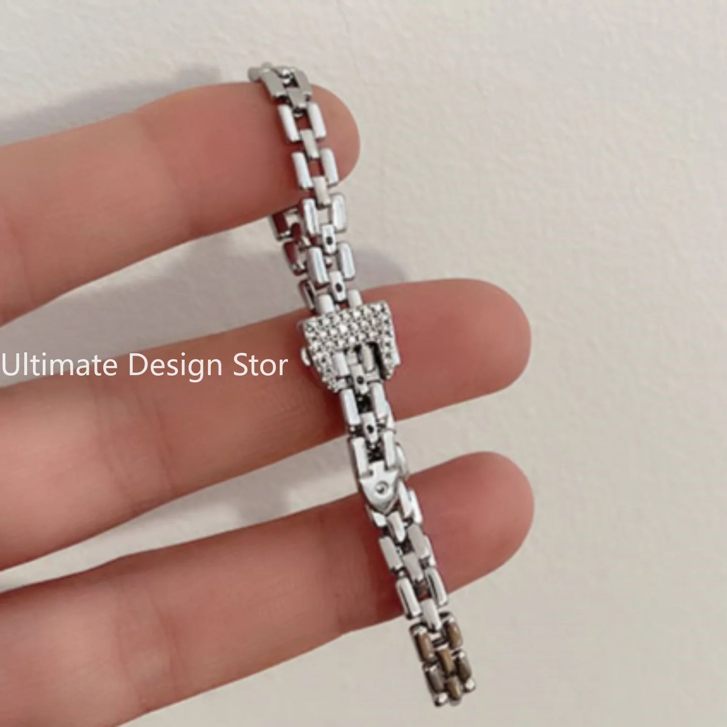 Vintage-Armband mit Schnalle, minimalistischer Luxus-Paar-Handschmuck für Männer und Frauen