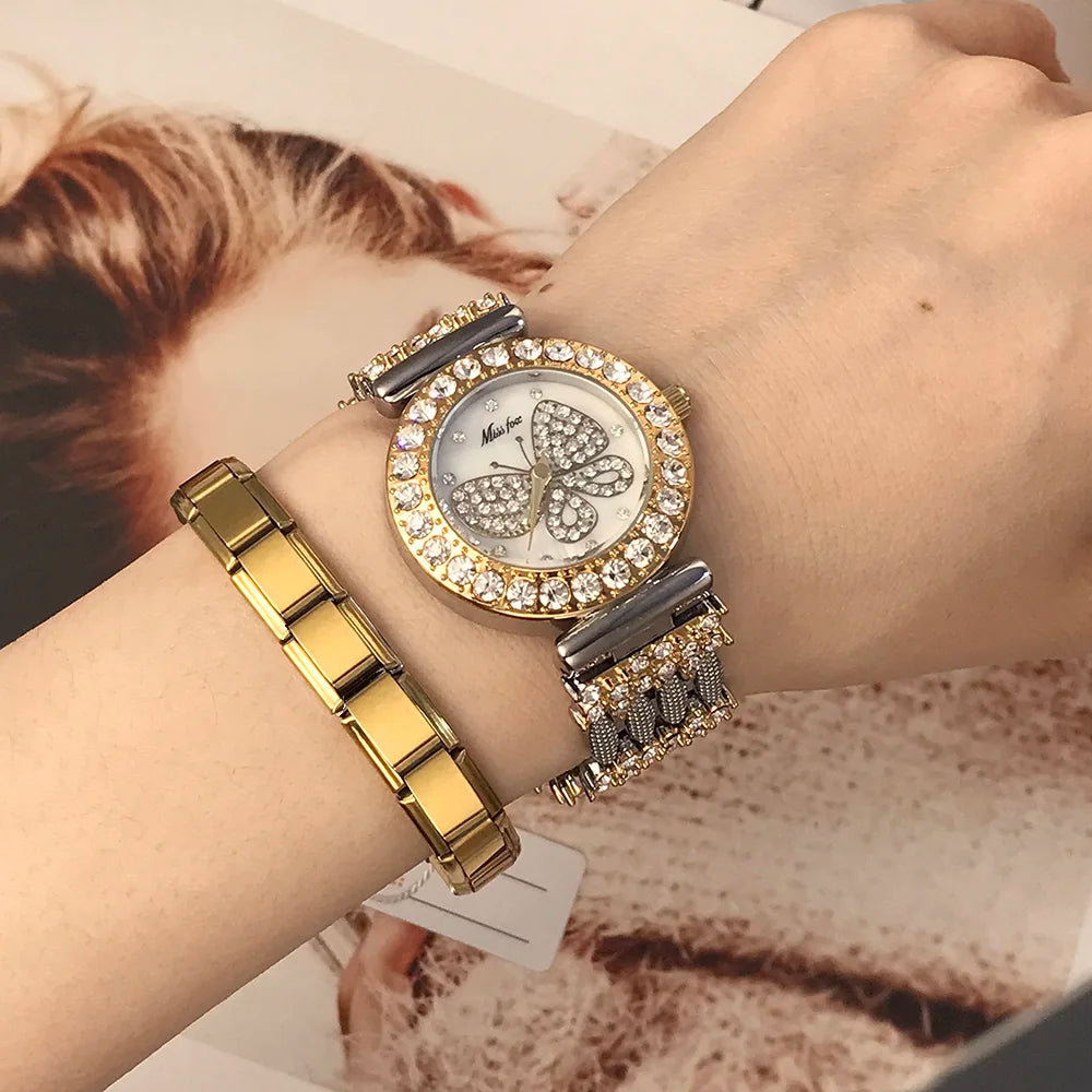 URING Frauen Männer Einfache Armreifen Charms Italienische Links Edelstahl 9mm Breite Mode Gold Farbe Armbänder Schmuck Geschenke