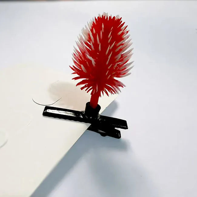 10/5 stücke Sprießen Gras Haar Clip Anlage Sojasprossen Clip Haar Mode Nette Pilze Haarnadel Frauen Haar Anlage Zubehör