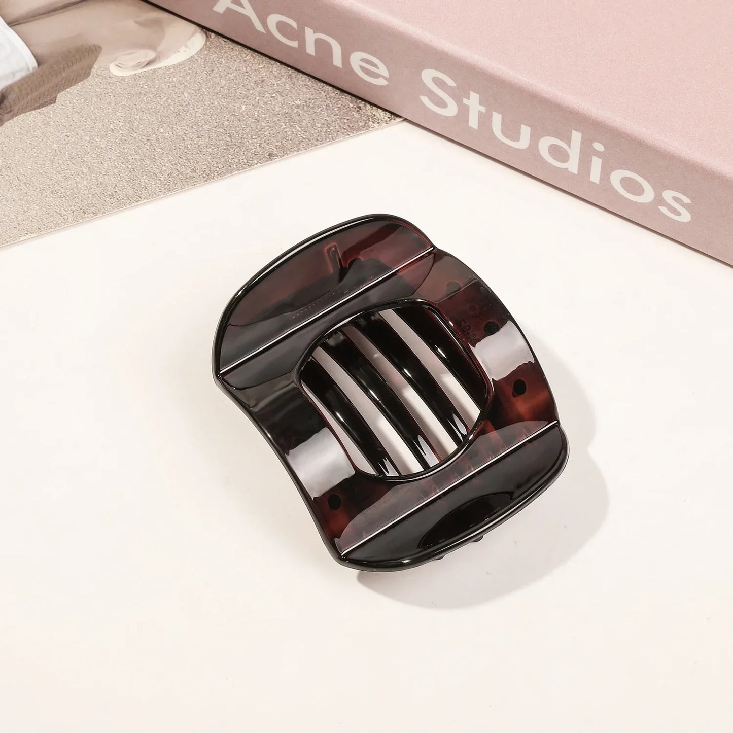 Neue große kleine Größen PC Haars pangen für Frauen rutsch feste Haarschmuck Vintage bogenförmige Enten klaue Haarnadeln Mädchen Haars pangen