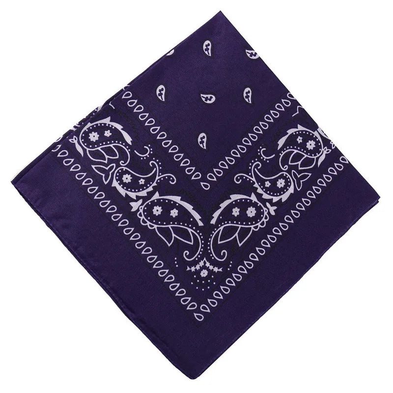 Hip Hop Frauen Bandana Schal Mädchen Kinder Punk Quadratische Bandanas Kopfbedeckung Mode Böhmischen Kopf Schal Stirnbänder Haar Zubehör 2024
