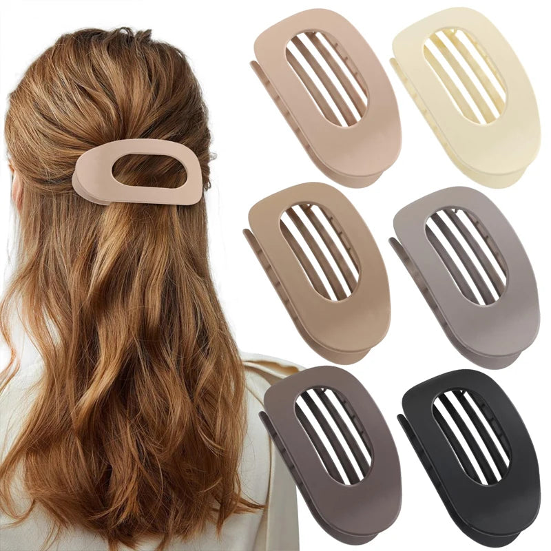 Neueste Koreanische Essigsäure Haar Clip Haar Zubehör frauen Löffel Clip Frühling Clip Leopard Haar Clip Top Clip Einfache kopfbedeckung