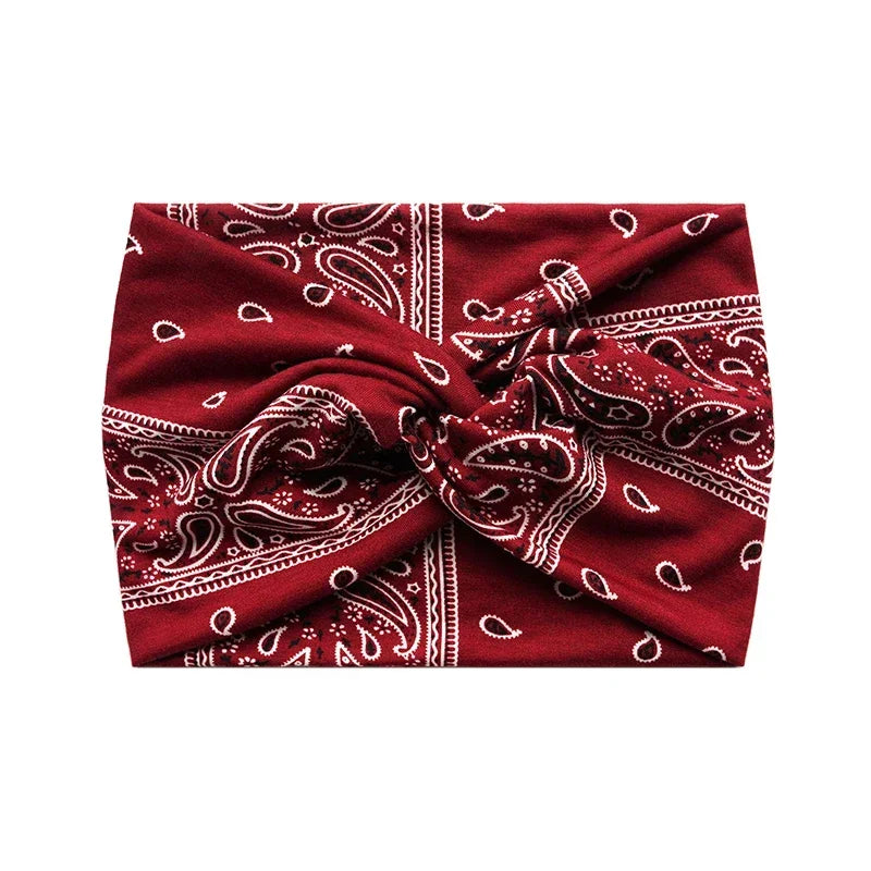 Verdrehte breite Stirnbänder für Frauen, extra großer Turban, Workout-Stirnband, modische Yoga-Haarbänder, Boho-gedrehte dicke Haar-Accessoires