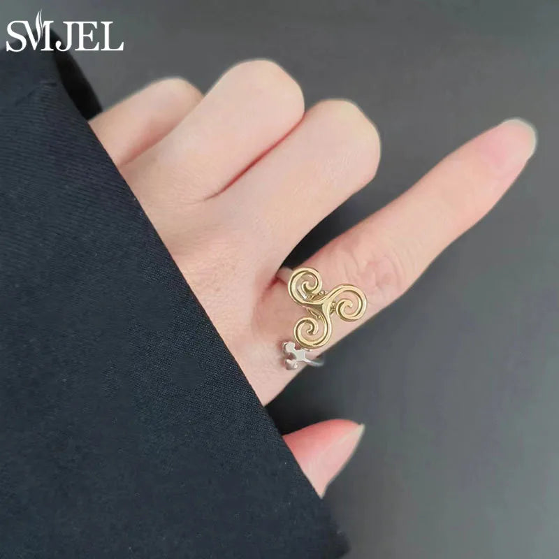 Neue Sonnenblume Angst Ring Fidget Spinner Ringe für Frauen Nette Schmetterling Kolibri Charms Finger Ring Anti Stress Drehen Geschenke