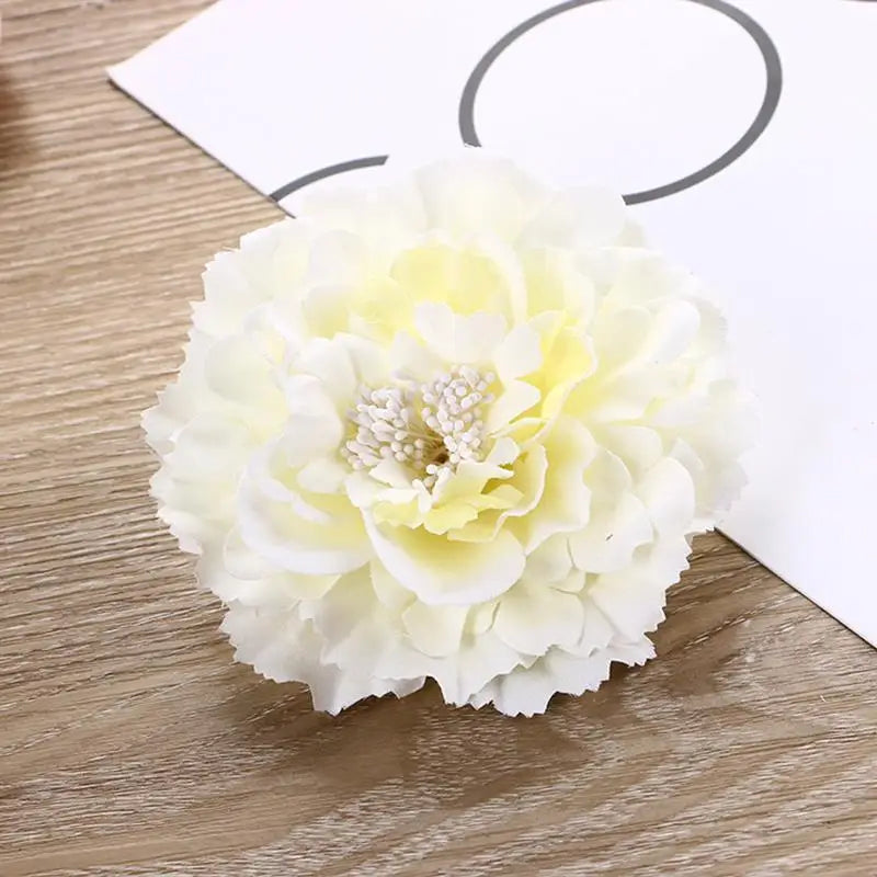 Flamenco Blumen Für Haar DIY Kopfschmuck Für Braut Beflockung Tuch Rote Rose Blume Haarnadel Haar Clip Party Haar Zubehör
