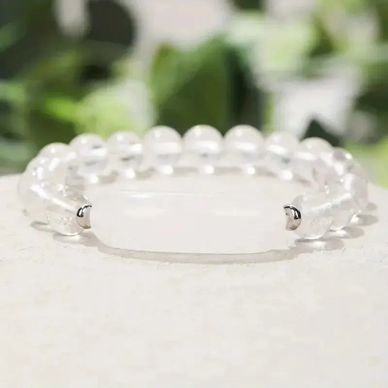 1 Stück Heilung handgemachtes Steinarmband Türkis Natürlicher Malachit Edelstein Kristall Raues Armband Körper Energie Yoga