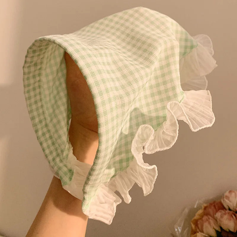 Spitze Dreieckiges Haar Schal Stirnband Quadratisches Kopftuch Haarband Turban Verband Bandana Stirnband Frauen Headwrap Haar Zubehör