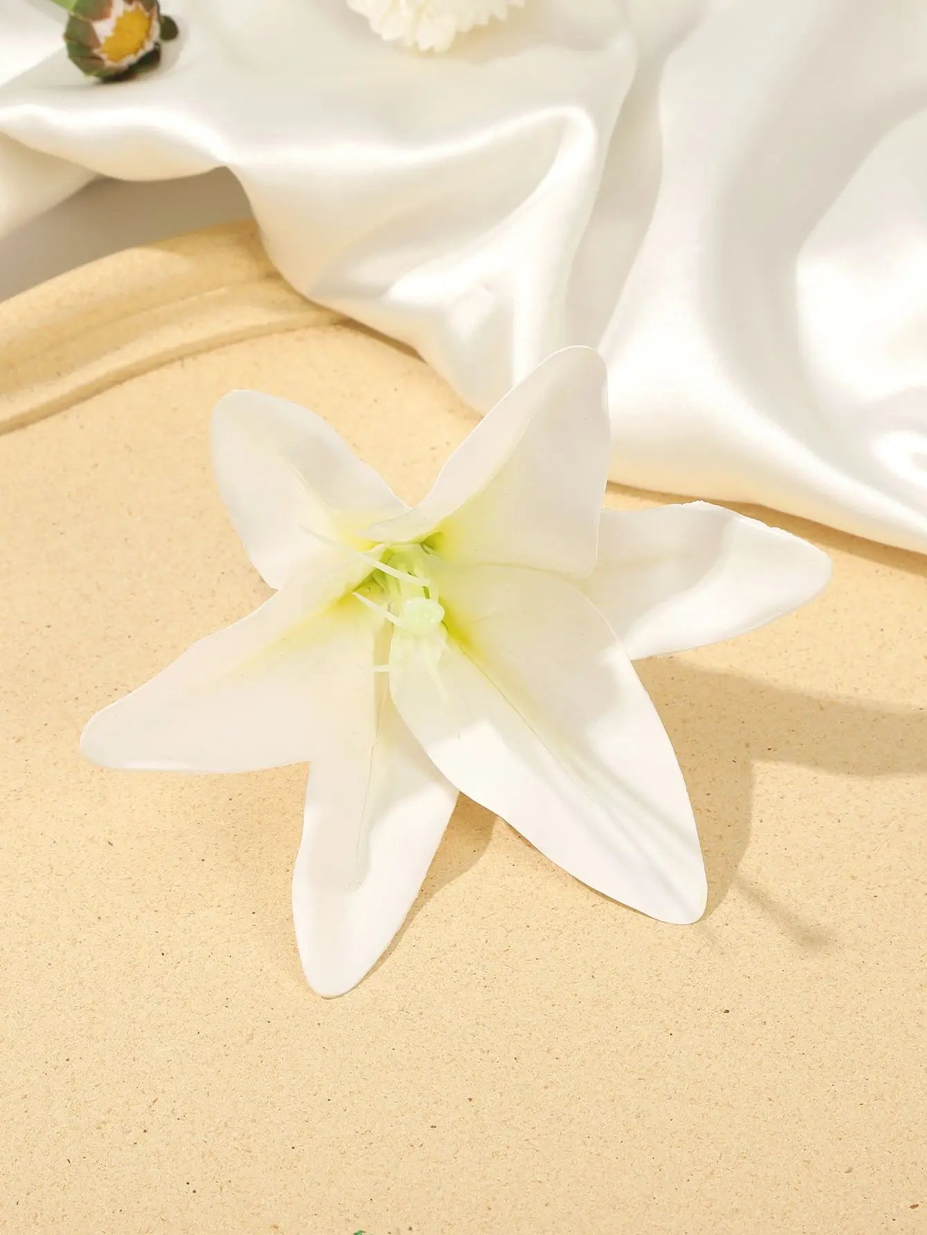 AWAYTR Böhmen Canna Blumen Kleine Haarspangen Hawaii Brautblumen Haarspangen Haarnadeln Haarspange für Hochzeit Haarschmuck