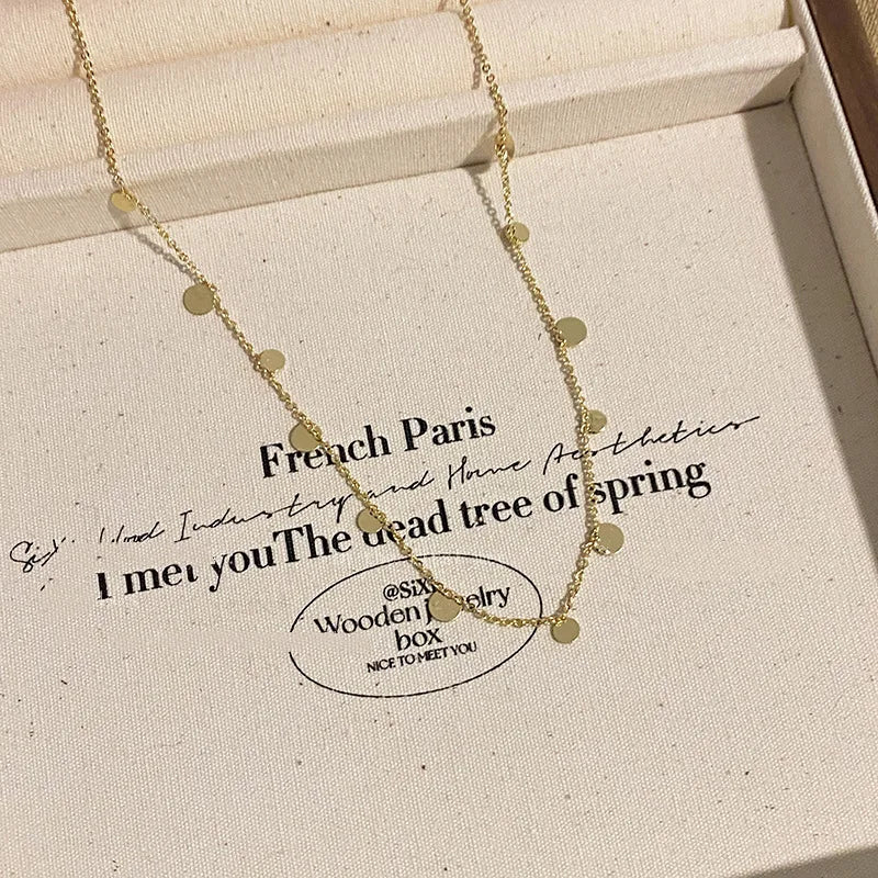 ZAKOL Vintage Böhmischen Stil Stein Perlen Halskette für Frauen Charme Mang Stern Anhänger Gestapelt Schlüsselbein Kette Mode Schmuck Geschenke