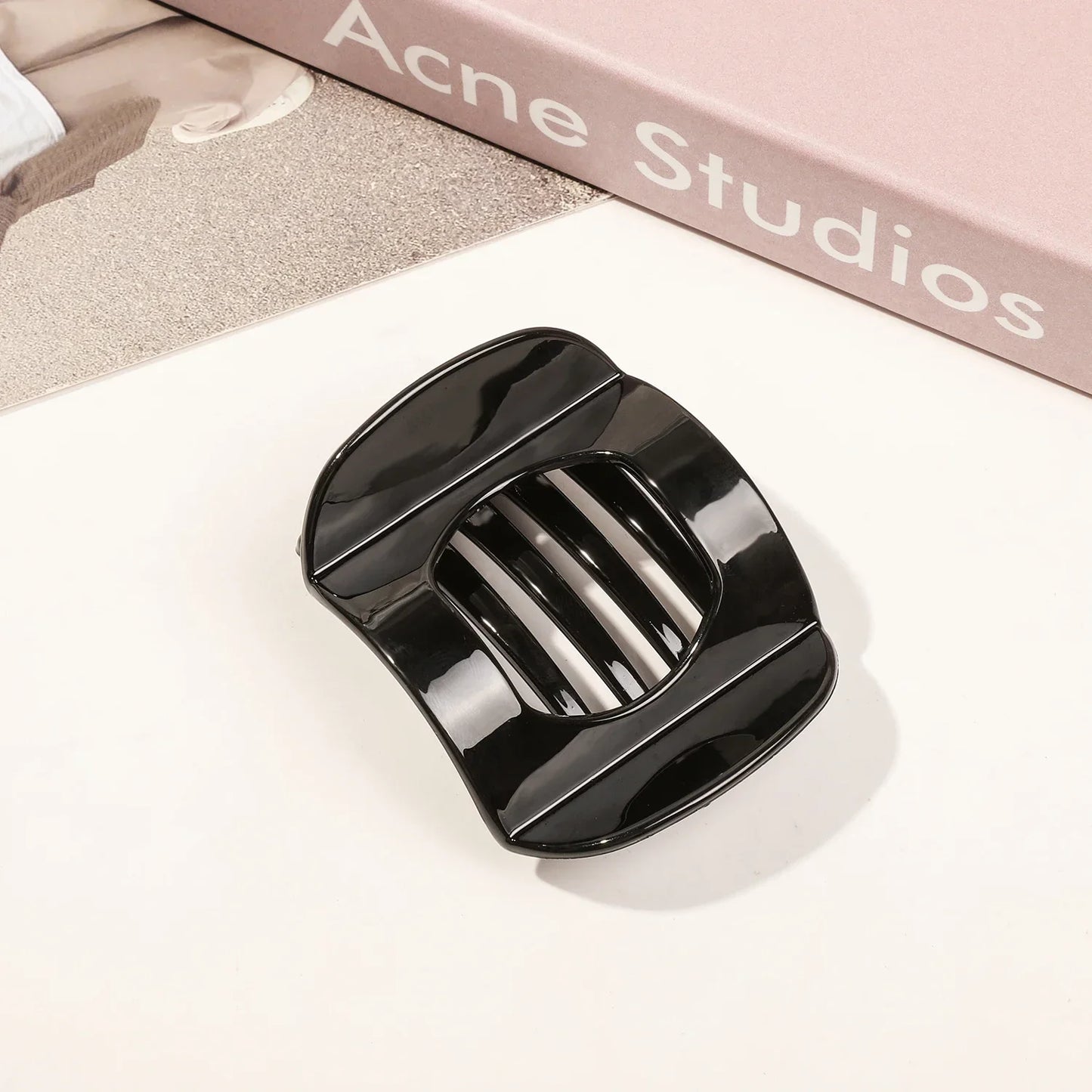 Neue große kleine Größen PC Haars pangen für Frauen rutsch feste Haarschmuck Vintage bogenförmige Enten klaue Haarnadeln Mädchen Haars pangen