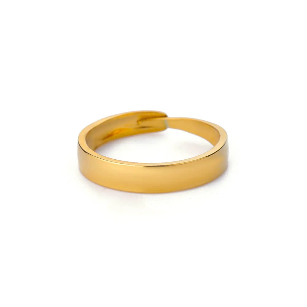 Edelstahl Zirkon Geometrische Ringe Für Frauen Luxus Bösen blick Gold Farbe Einstellbar Trendy Hochzeit Ästhetischen Jewerly Geschenk