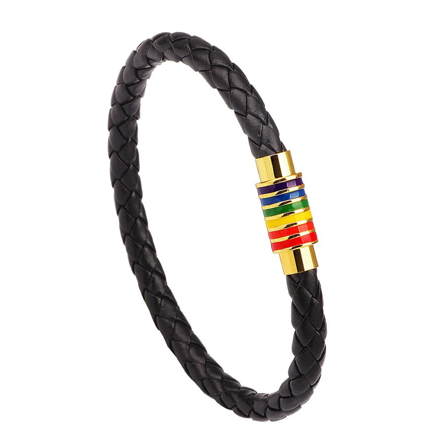 LGBTQ Regenbogen Herren- und Damenpaare LGBT Pride Armband Verstellbares Herz gewinnt Armband Liebe Schmuck Geschenk
