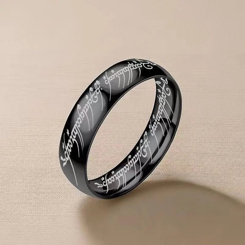 Edelstahl ringe für Männer Mode Ringe exquisite Paare Hochzeit Titan Stahl Saturn Ring für Frauen Schmuck Geschenk