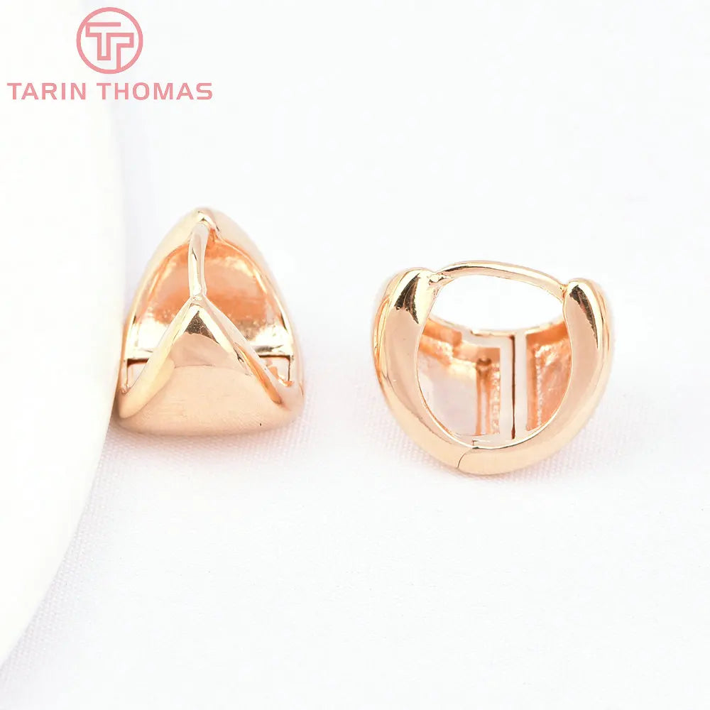 (6161) 6PCS 13x11MM 24K Gold Farbe Messing U Form Ohrring Verschluss Hohe Qualität DIY Schmuck Machen erkenntnisse Zubehör Großhandel