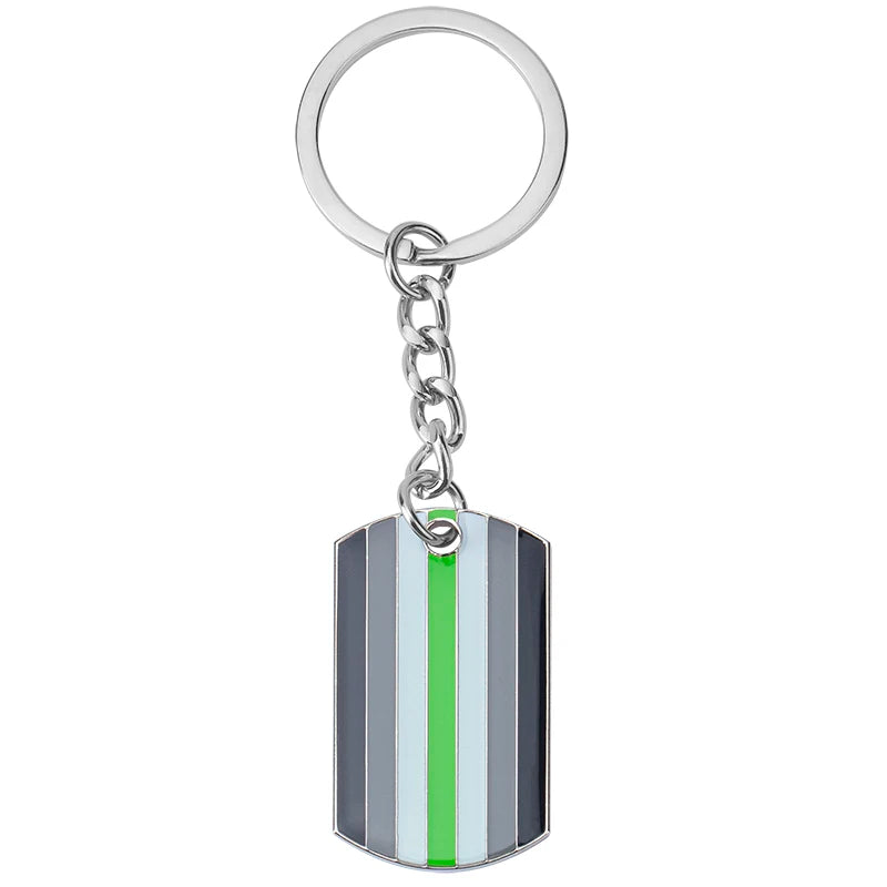 Transgender Regenbogen Pansexueller Stolz Genderqueer Stolz Asexueller Anhänger Halskette Regenbogen Herz Halskette für Frauen Schmuck