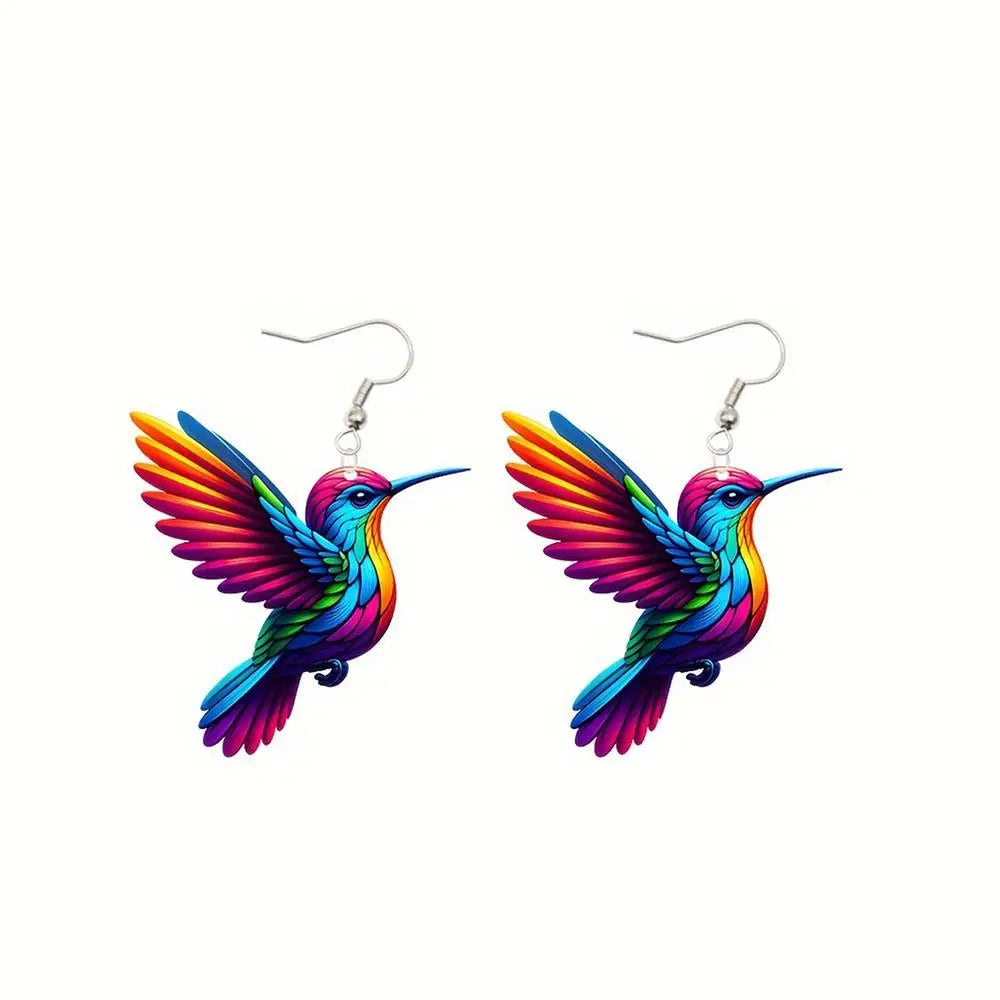 Kolibri Ohrringe für Frauen Mädchen elegante Quaste Charme baumeln Ohrring Modeschmuck Valentinstag Geburtstags geschenke