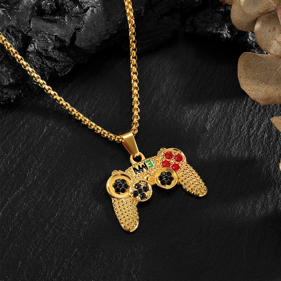 2 Stück Set Hip Hop Statement Edelstahl Poker Karte Ass Spaten Halskette für Frauen Männer Anhänger Kette Spielkarten Schmuck