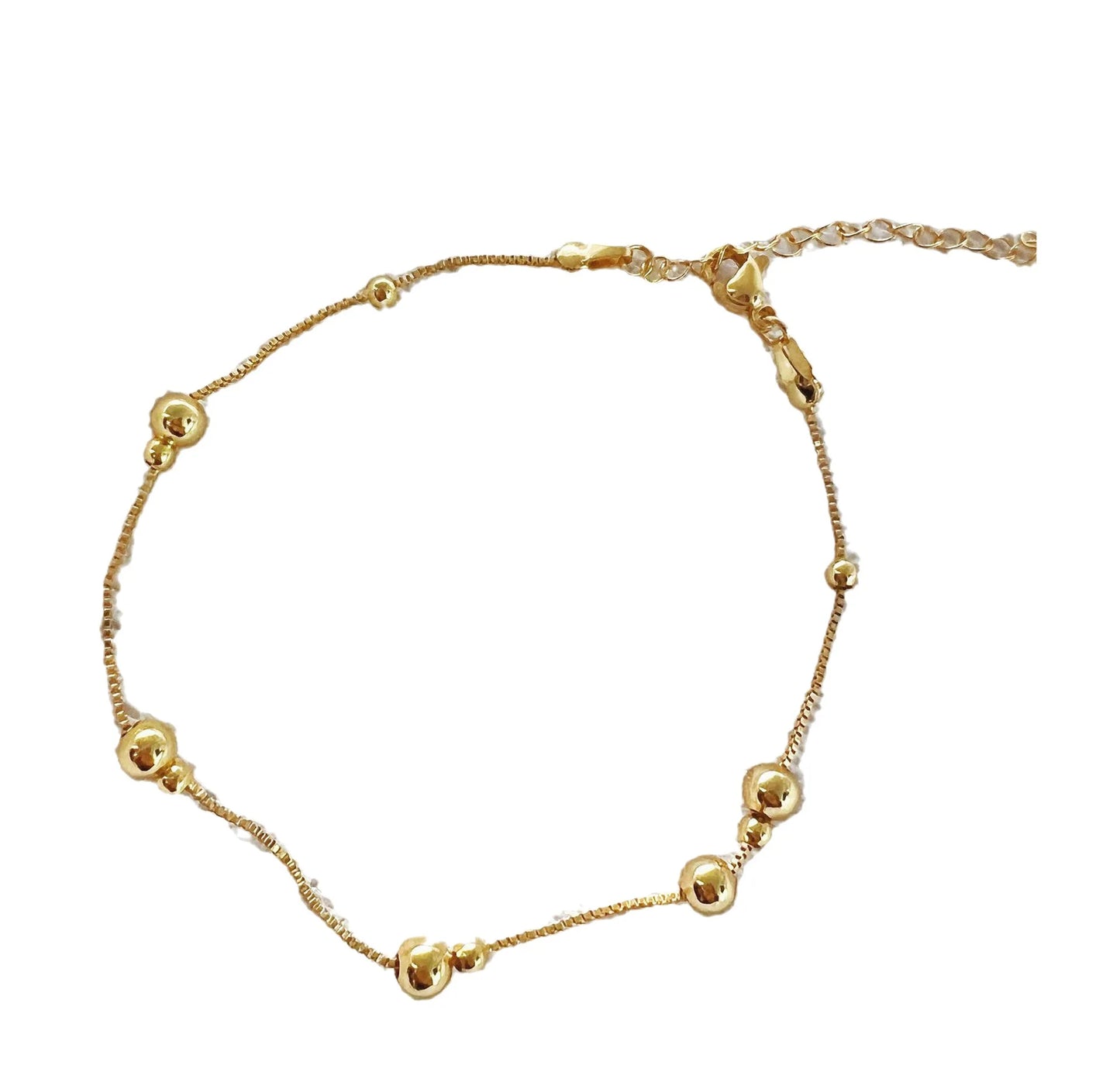 925 Sterling Silber Perle Füße Kette für Frauen neue Mode Knöchel feinen Schmuck Hochzeits feier Geschenke niedlichen Accessoires