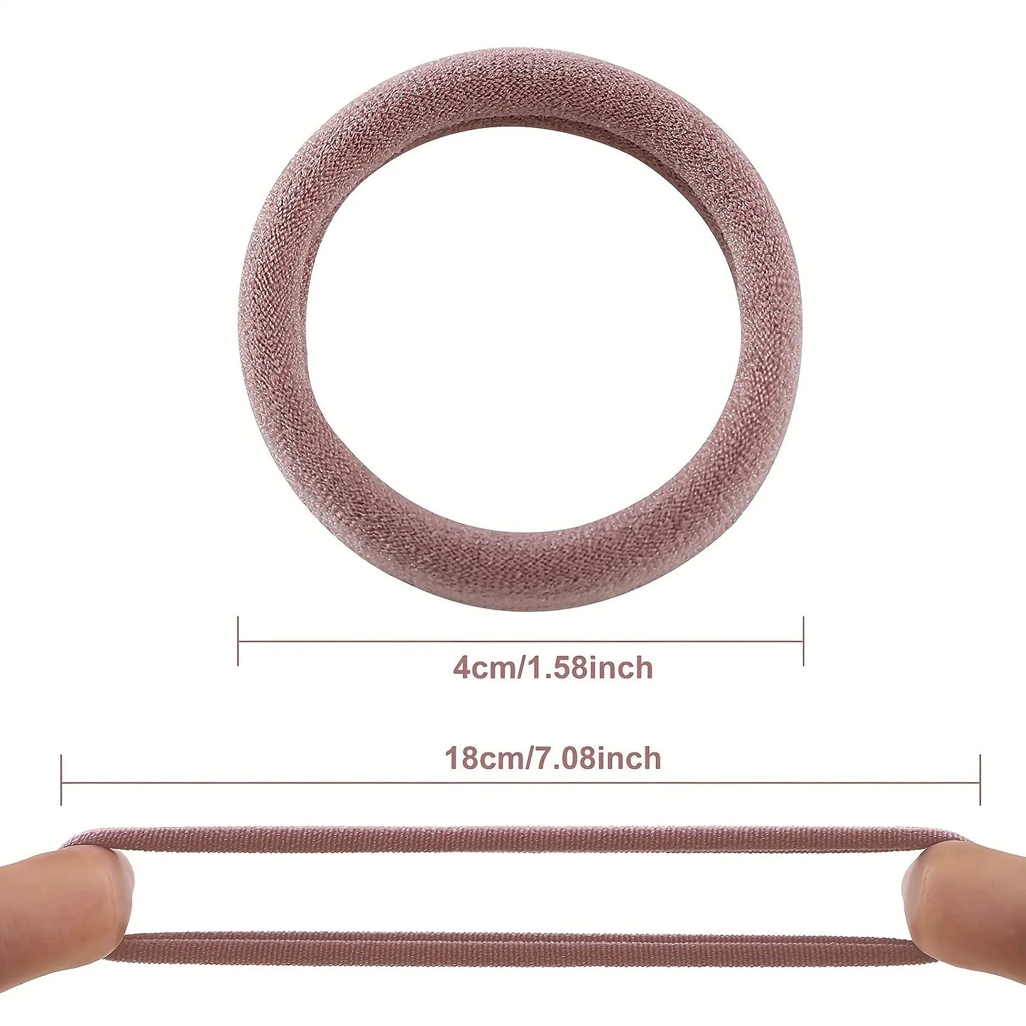 50 Teile/satz Neue Frauen Mädchen Candy Farben Nylon Grundlegende Scrunchie Haar Krawatte Pferdeschwanz Halten Haar Gummibänder Mode Haar Zubehör