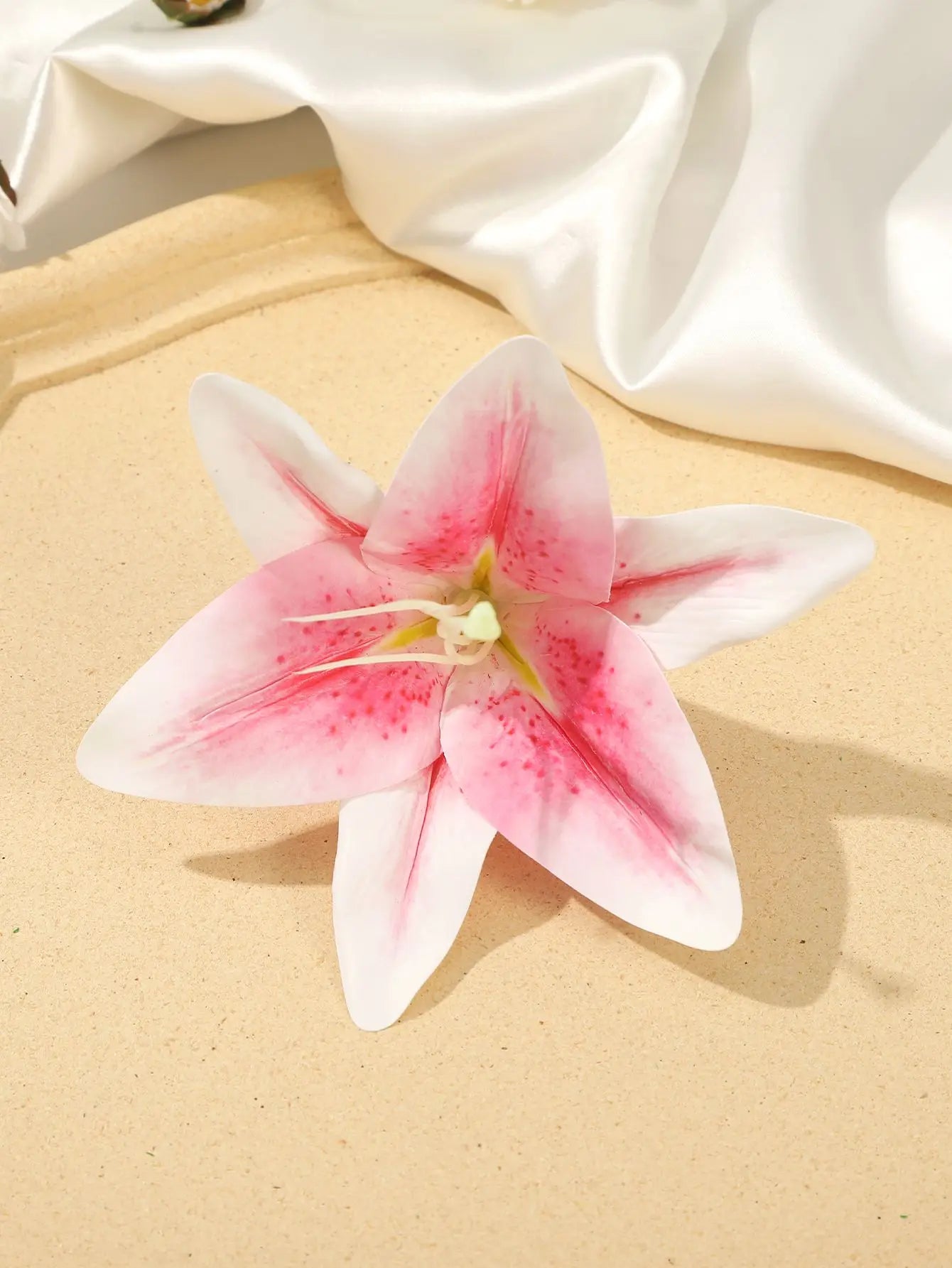 AWAYTR Böhmen Canna Blumen Kleine Haarspangen Hawaii Brautblumen Haarspangen Haarnadeln Haarspange für Hochzeit Haarschmuck