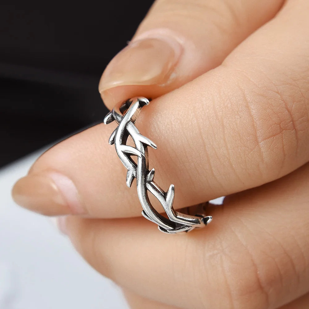 Mode Unregelmäßige Dornen Ringe Für Paar Retro Hip-hop Persönlichkeit Einstellbare Finger Ring für Männer Frauen Liebhaber Schmuck Geschenke