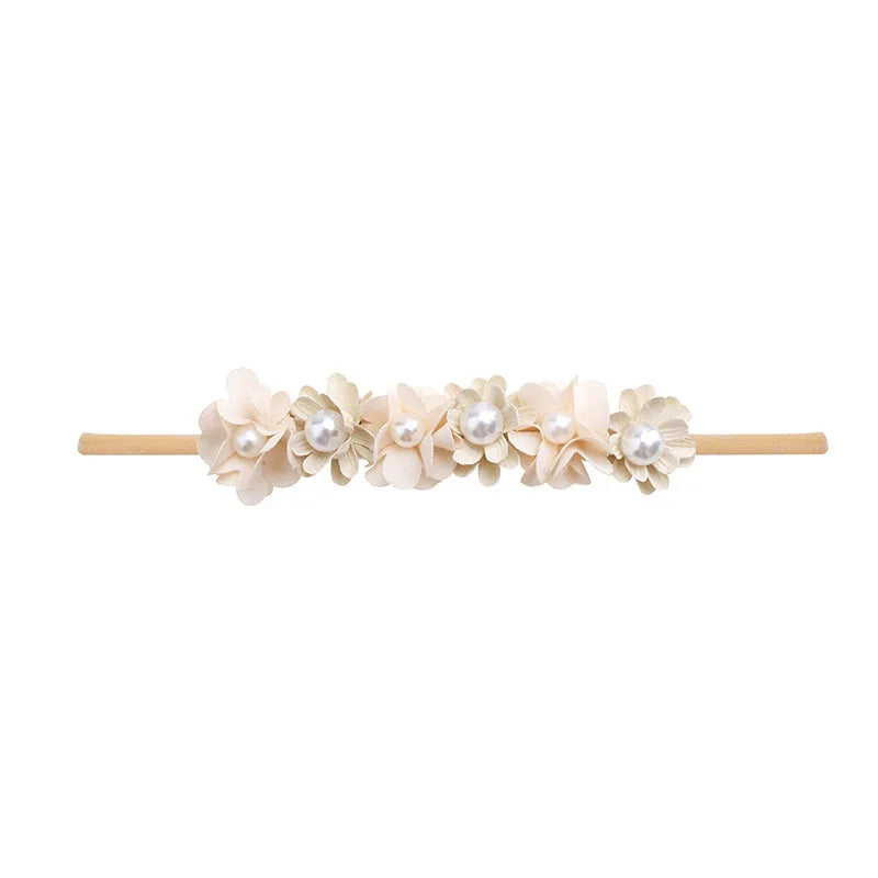 Baby Mädchen Stirnband Nettes Baby Elastisches Haarband Neugeborenen Kopf Blume Kleinkind Stirnband Kopfbedeckung Kinder Zubehör