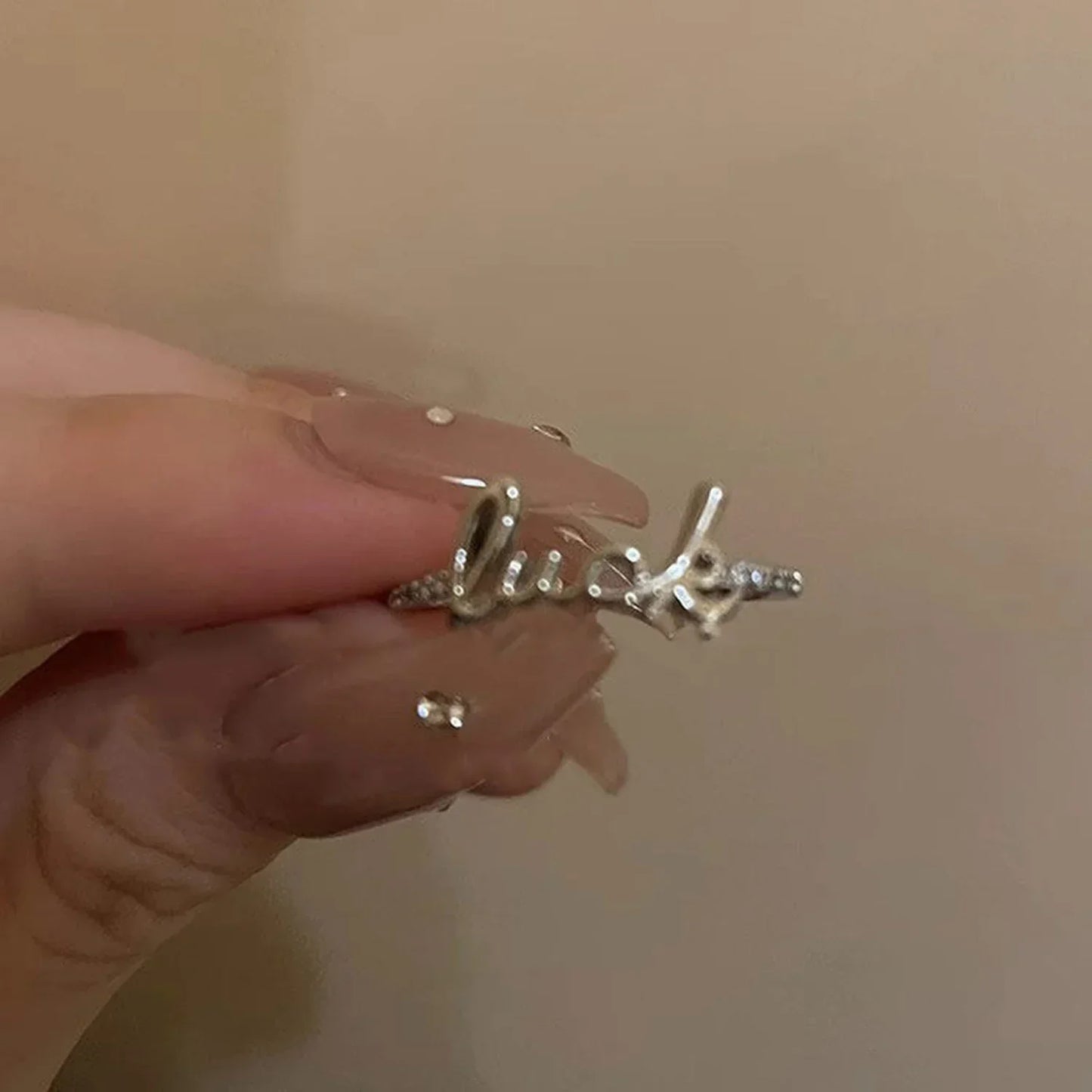 Mode offenen Ring Stern Zirkon Kristall ringe für Frauen Mädchen Doppels chicht ästhetischen Schmuck kpop neuen Trend y2k Accessoires