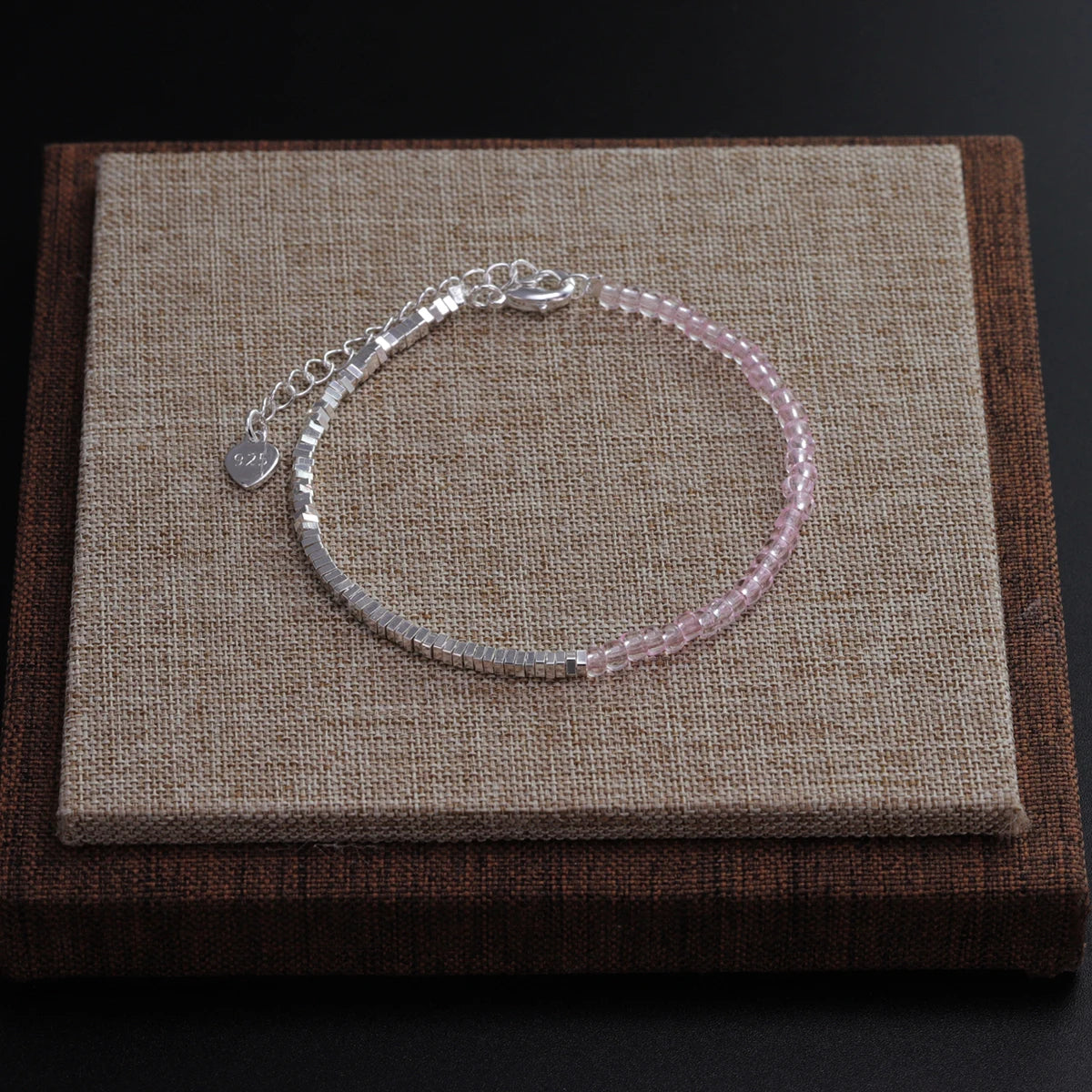 VENTFILLE 925 Sterling Silber Linie Extrem feines Armband für Frauen Liebe Haert Bead Koreanische Ins Süße Schmuck Geschenk Dropshipping