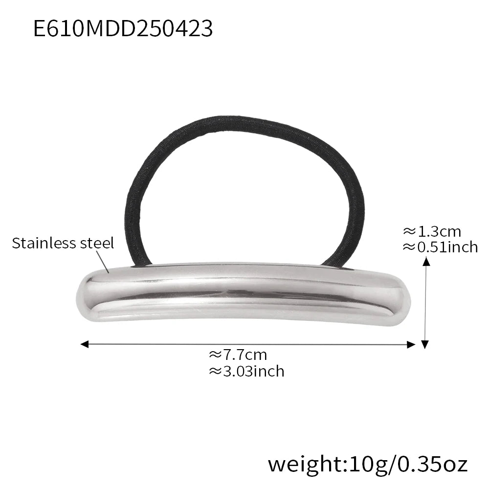 Schickes geometrisches Stirnband, Haarschmuck, Strickstil, Accessoires, Schmuck, elastisches Band, Pferdeschwanzhalter