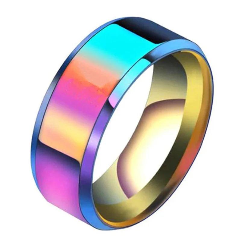 6 Farben klassischer 8 mm Wolfram-Herrenring mit Oberfläche aus gebürstetem Edelstahl für Frauen, Ehering, Paare, Schmuckzubehör
