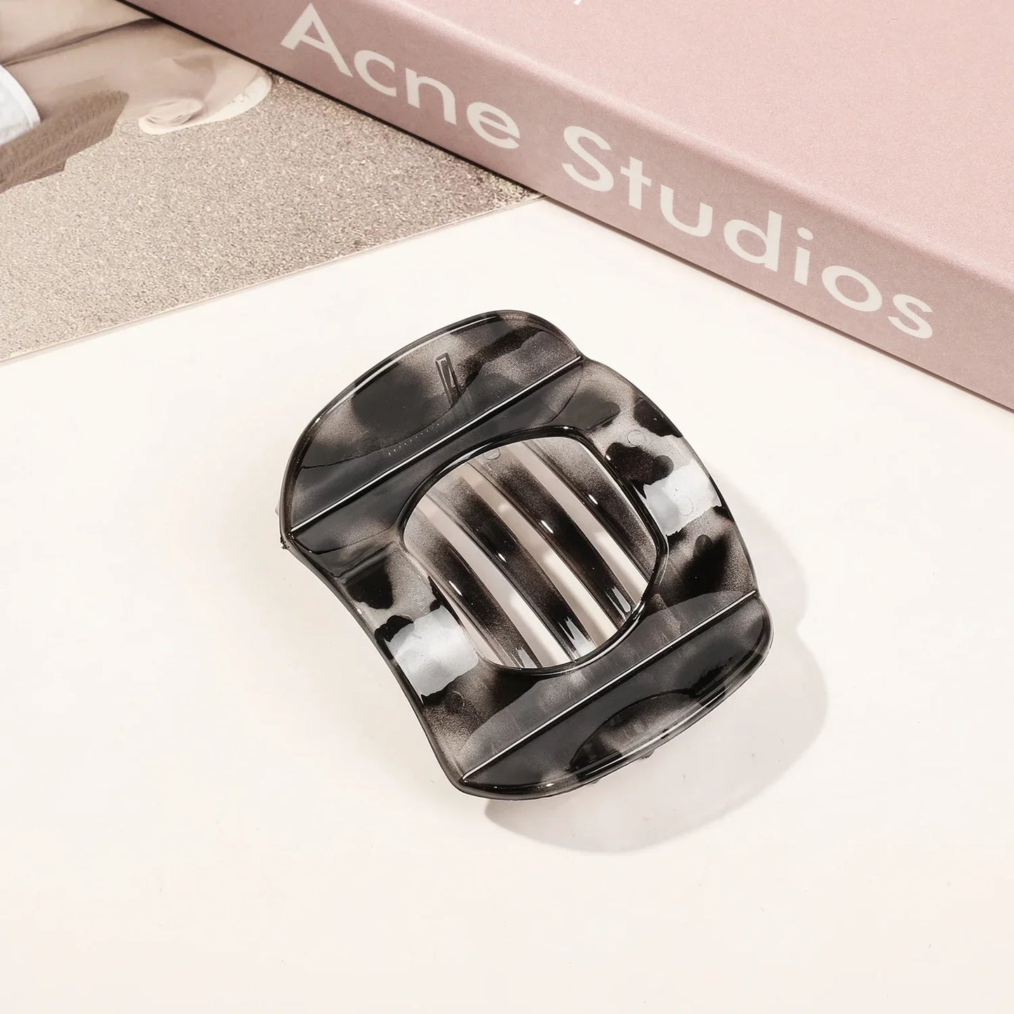 Neue große kleine Größen PC Haars pangen für Frauen rutsch feste Haarschmuck Vintage bogenförmige Enten klaue Haarnadeln Mädchen Haars pangen