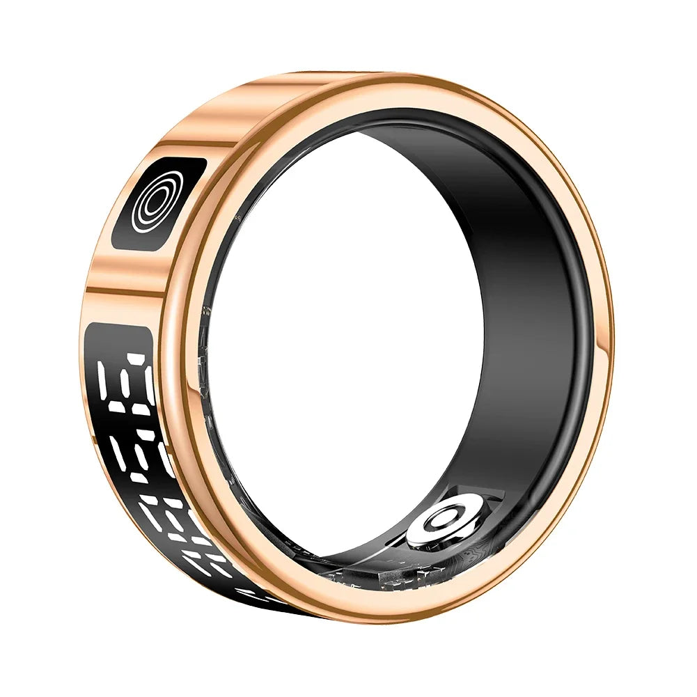 RS08 Smart Ring IP68Wasserdicht Gesundheit Fitness Sport Handgelenk Männer Frauen Ringe Herzfrequenz Blut Sauerstoff Schlaf Monitor Für iPhone iOS