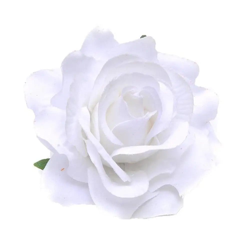 Flamenco Blumen Für Haar DIY Kopfschmuck Für Braut Beflockung Tuch Rote Rose Blume Haarnadel Haar Clip Party Haar Zubehör
