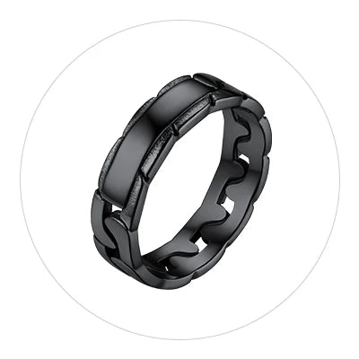 Kettens pro flach 5,5mm 11,5mm kubanischen Kettenblatt für Männer Frauen 316l Edelstahl Paar Schmuck benutzer definierte Ringe cp919