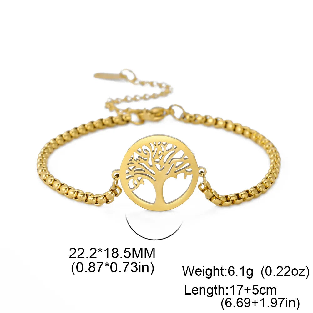 Hexerei Irish Celtic Knot Charms Armbänder Edelstahl Hexenknoten Kette Armband Damen Herren Vintage Liebe Schmuck Geschenke