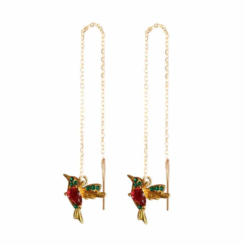 Neue Luxus Frauen Zirkon Kristall Perlen lange Quaste Schmetterling Ohrringe Ohr stecker Schmuck Geschenke