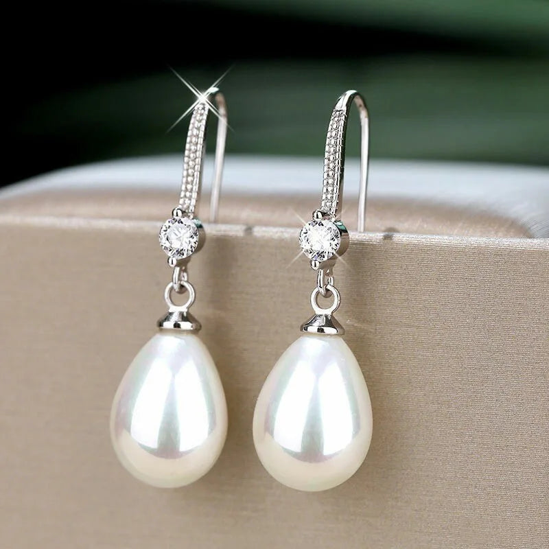 2-teilige trendige und elegante Perlen-Quastenohrringe für Damen, Outdoor-Reisen, Karneval, Party, Urlaubs-Ankleide-Geschenke – SMT034