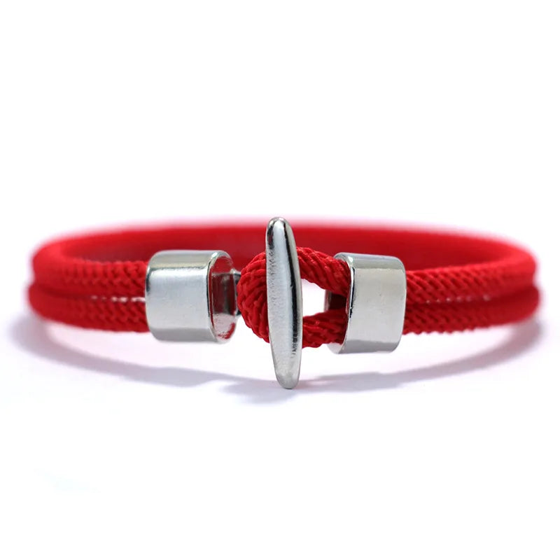 51Luckind Einfache Design Milan Seil Armband Handgemachte Männer Frauen Outdoor Survival Armband Für Camping Armband Gewinde Schmuck
