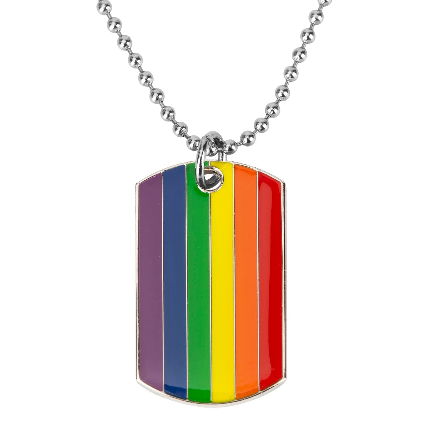Transgender Regenbogen Pansexueller Stolz Genderqueer Stolz Asexueller Anhänger Halskette Regenbogen Herz Halskette für Frauen Schmuck