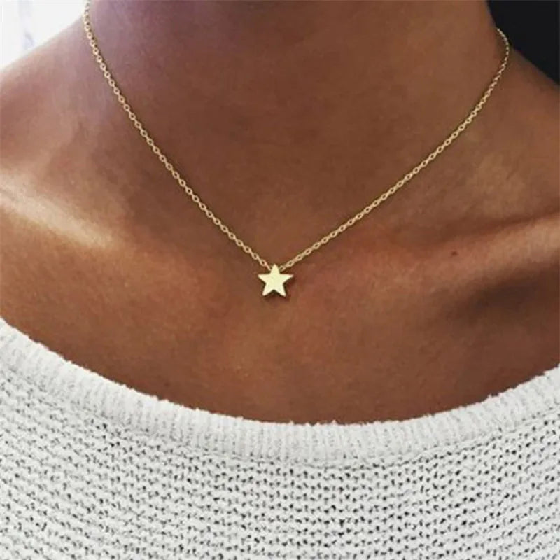 2024 neue Mode Punk Vintage Schlange Anhänger Halskette für Frauen Einfache Gold Farbe Ketten Charms Halsband Weiblichen schmuck Geschenk
