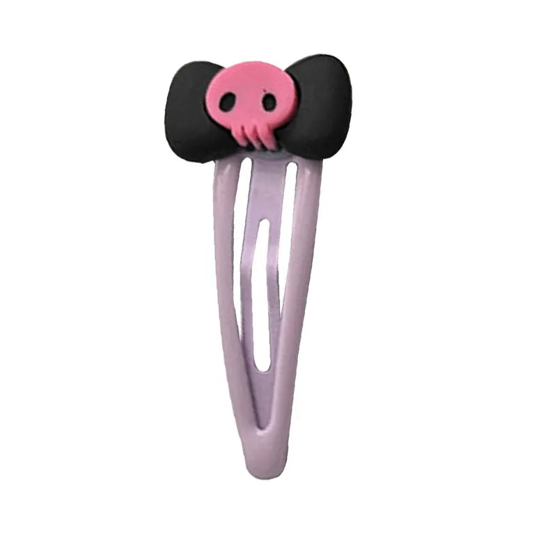 Schädel Haarnadel Schleifen Haars pangen Haarnadel Schädel Bobby Pin Schleifen Haars pange Bögen Haarnadel jk Haars pange jk Haarschmuck