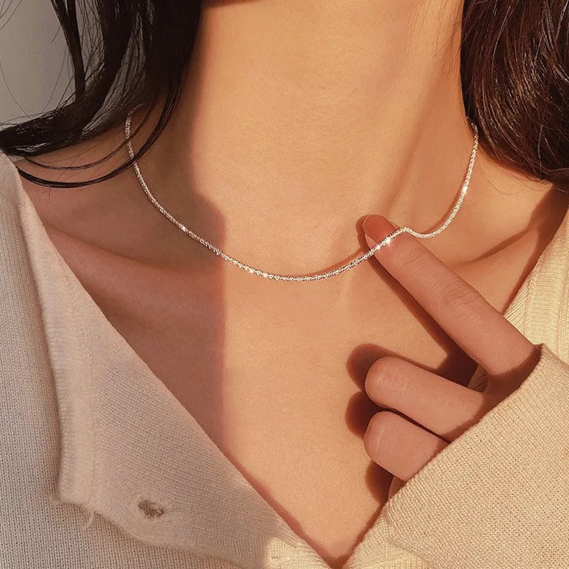 2024 neue Mode Punk Vintage Schlange Anhänger Halskette für Frauen Einfache Gold Farbe Ketten Charms Halsband Weiblichen schmuck Geschenk