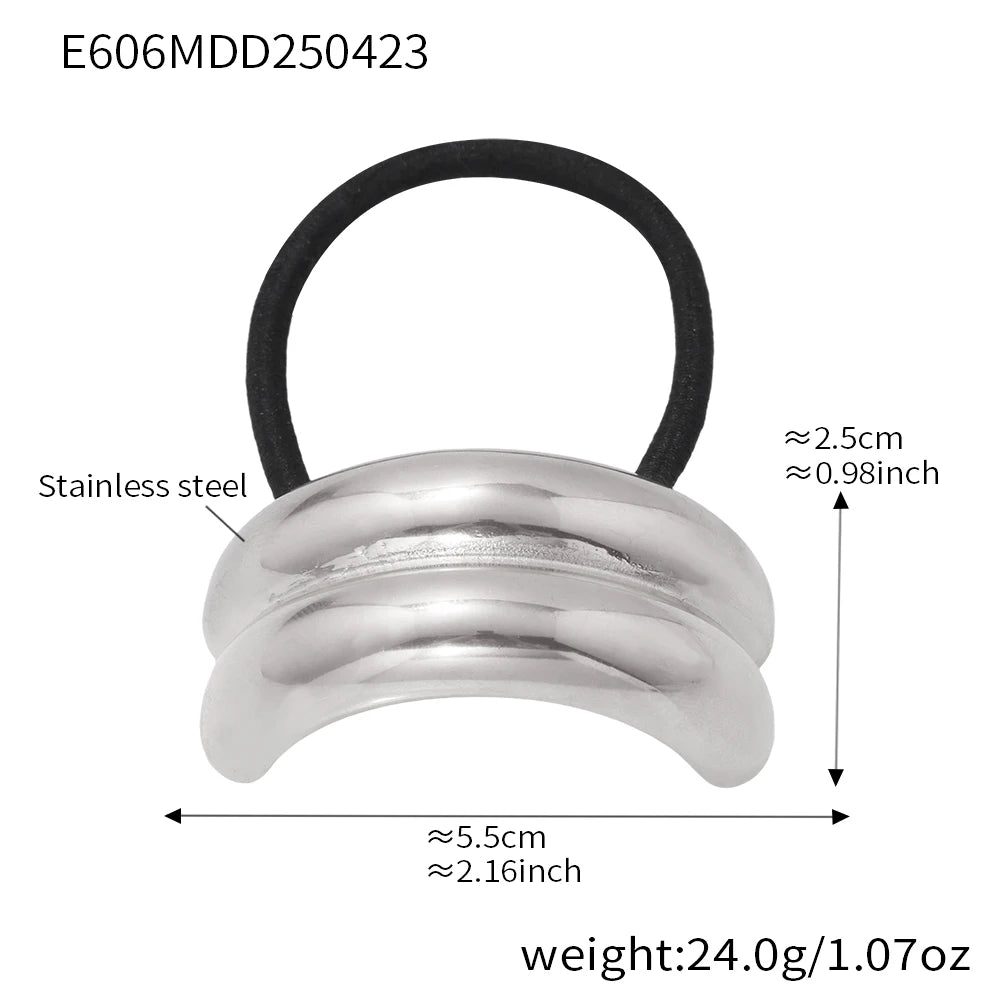 Schickes geometrisches Stirnband, Haarschmuck, Strickstil, Accessoires, Schmuck, elastisches Band, Pferdeschwanzhalter