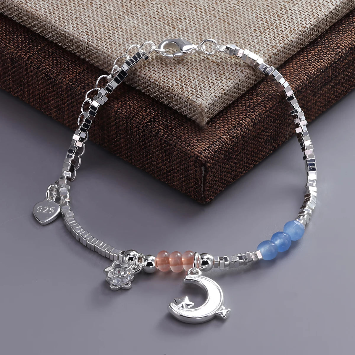 VENTFILLE 925 Sterling Silber Linie Extrem feines Armband für Frauen Liebe Haert Bead Koreanische Ins Süße Schmuck Geschenk Dropshipping