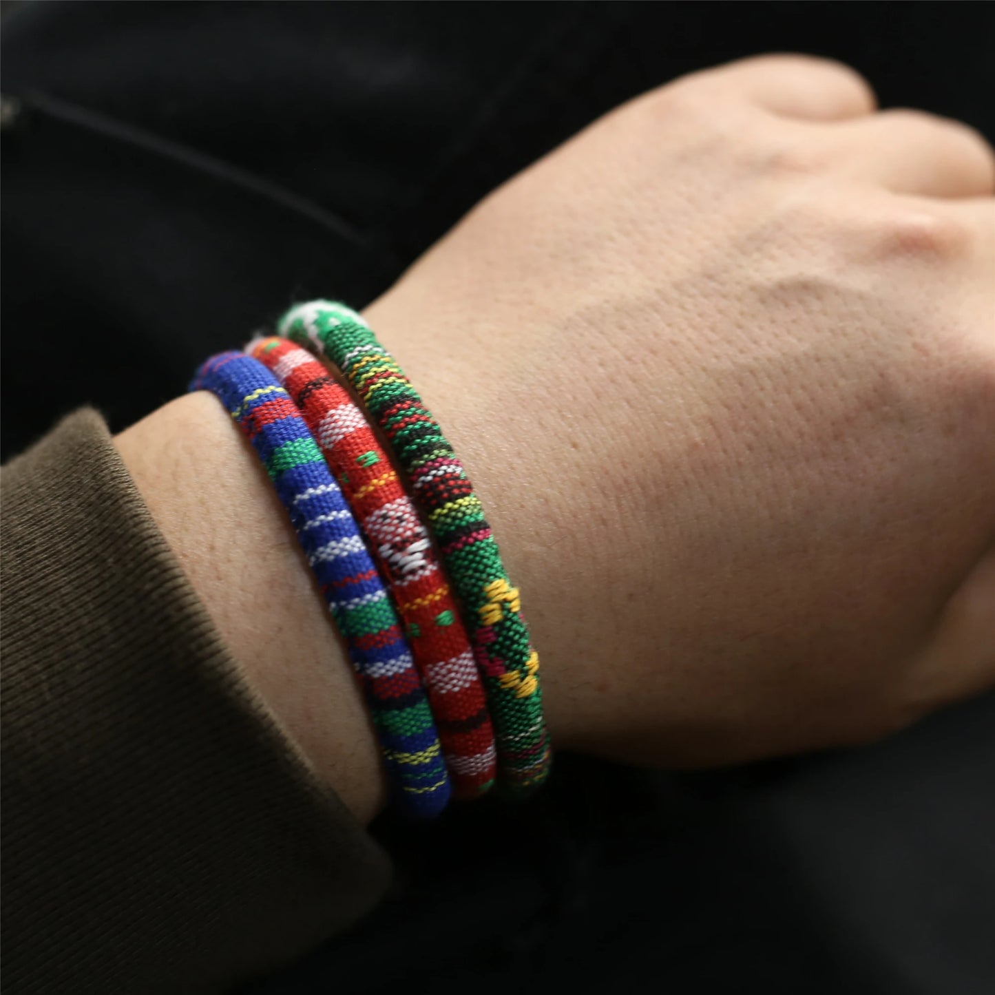 WestBull Mehrfarbige Vintage Ethnische Seil Gewebte Armbänder Für Frauen Männer Pulsera Männlich Femme Homme Geschenk Großhandel Schmuck