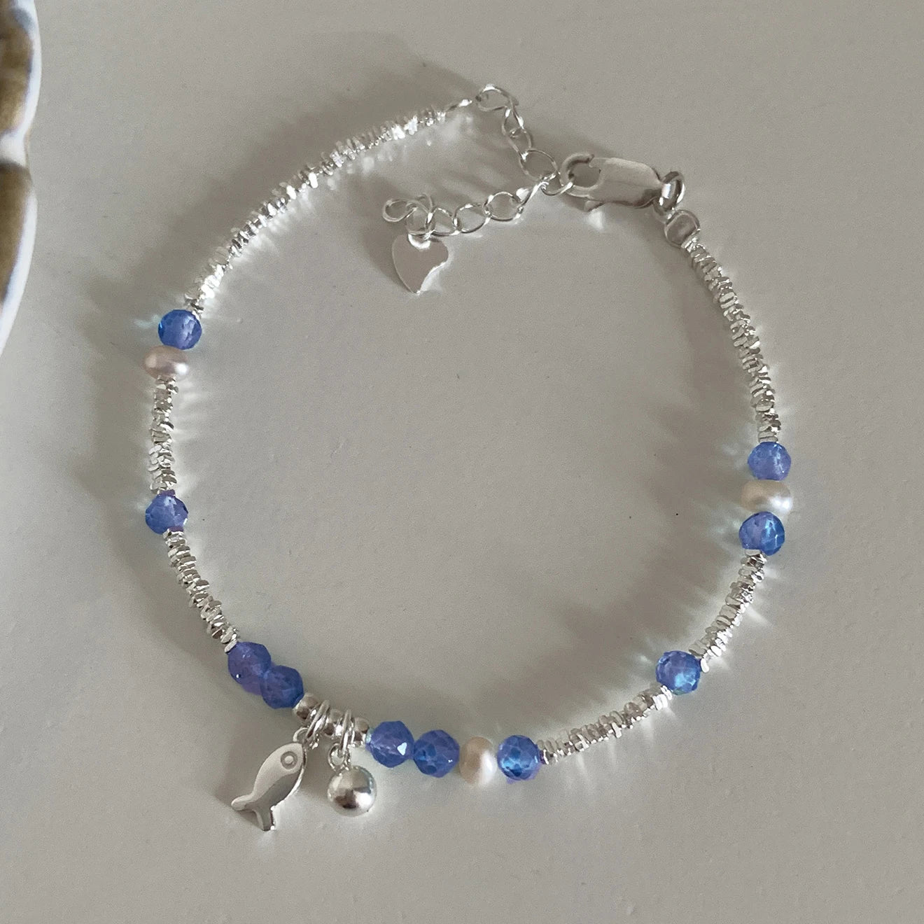VENTFILLE Schmetterlingsarmband aus 925er-Sterlingsilber für Mädchen, Perlenschnur-Design, Insekt, modisch, vielseitiger Schmuck, Geschenk, Dropshipping