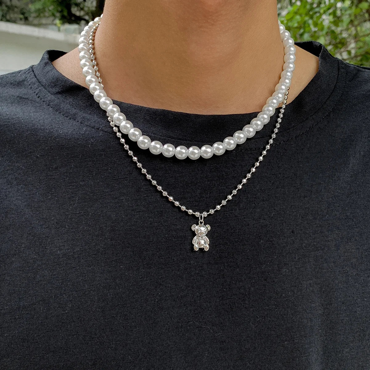 1 Damen Lats funkelnde Doppels chicht Schmetterling Halskette exquisite Doppels chicht Kragen Kette Schmuck Bankett Party Weihnachts geschenk