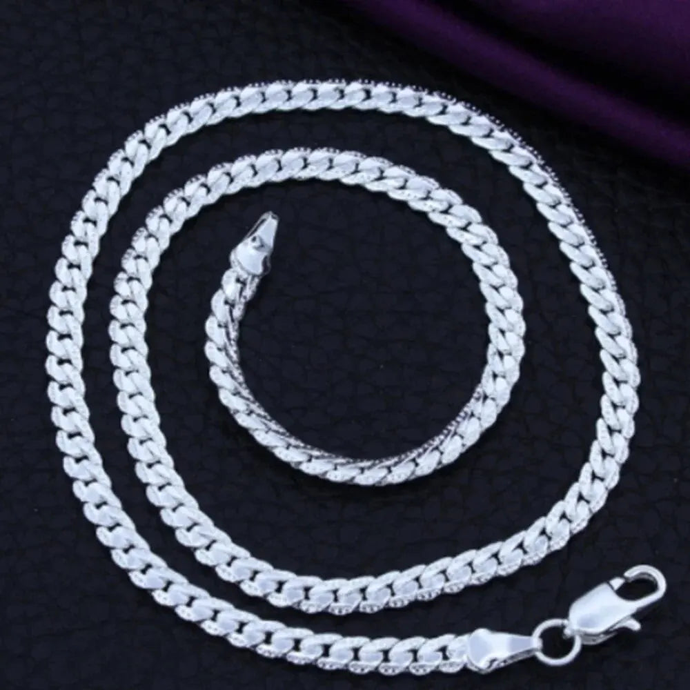 2-teiliges Set mit kubanischer Kette, Halskette, Armband-Set für Herren, goldfarben, flache Kette, Herren-Choker-Armband, Hiphop-Schmuckset